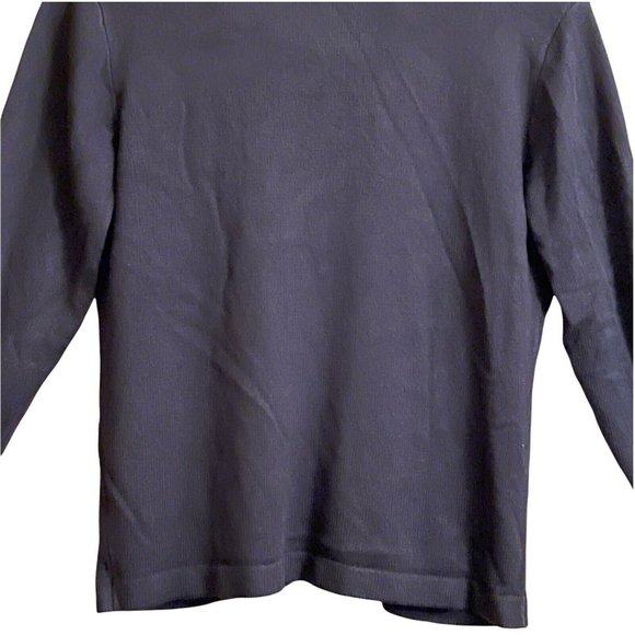 Parker School Uniform Cardigan Sweater Unisex Small Navy Cornerstone School TX - Picture 10 of 12